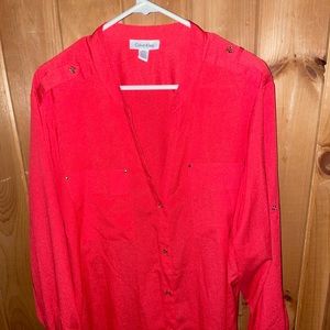 Calvin Klein 3x blouse